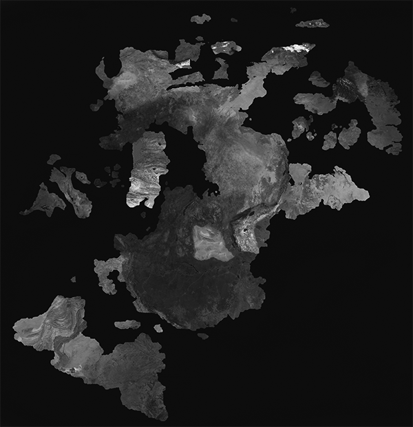 Terra Secundus — Western Hemisphere Map